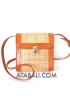 passport rattan sling bags leather long handle